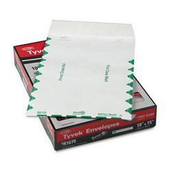 Quality Park Products DuPont™ Tyvek® Catalog/Open End Envelopes, 100/Box, 10 x 15, First Class, White (QUAR1670)