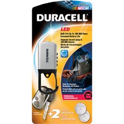 Duracell DFLEDCN01 LED Flashlight with Carabiner Clip