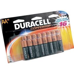 Duracell MN1500B16 AA Size Alkaline Battery - Alkaline - 1.5V DC - General Purpose Battery