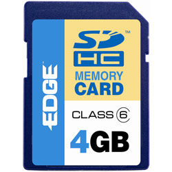 Edge EDGE 4GB ProShot SDHC Card Class 6