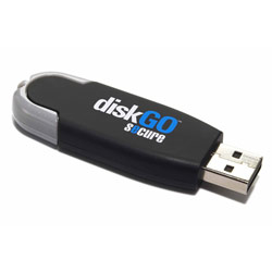 Edge EDGE Tech 4GB DiskGO Biometric USB 2.0 Flash Drive - 4 GB - USB - External