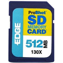 Edge EDGE Tech 512MB ProShot Secure Digital Card - 130x - 512 MB