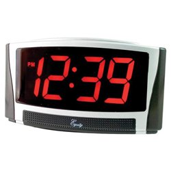 EQUITY 30037 1.8 Large Digital LED Alarm Clock