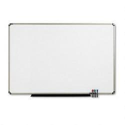 Quartet Manufacturing. Co. EURO™ Frame Total Erase® Magnetic Marker Board, Titanium Finish Frame, 72 x 48 (QRTP567T)