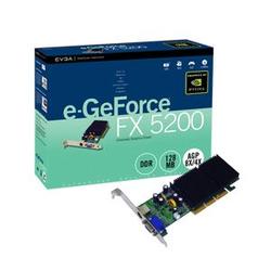 EVGA GeForce FX5200 128MB DDR AGP 8x Video Card