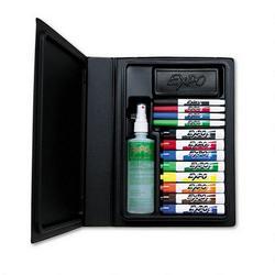 Faber Castell/Sanford Ink Company EXPO® 12-Marker, Eraser and Cleaner Kit, Low Odor (SAN80054)