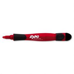 Faber Castell/Sanford Ink Company EXPO® Bullet Tip Markers with Eraser and Grip, Red (SAN84789)