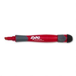 Faber Castell/Sanford Ink Company EXPO® Chisel Tip Markers with Eraser and Grip, Red (SAN80789)