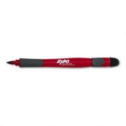 Faber Castell/Sanford Ink Company EXPO® Ultra Fine Tip Markers with Eraser and Grip, Red (SAN80889)