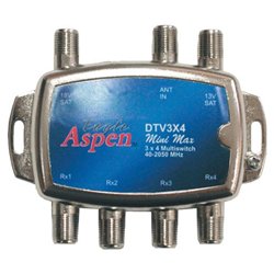 Eagle Aspen DTV3X4 DirecTV-Approved 3 In/4 Out Multi-Switch