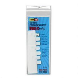 Redi-Tag/B. Thomas Enterprises Easy-To-Read Self-Stick Index Tabs, Blank Tab Titles, 416 Tabs/Pack (RTG31010)