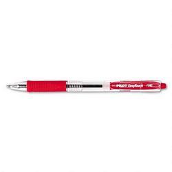 Pilot Corp. Of America EasyTouch™ Retractable Ballpoint Pen, Fine Point, Refillable, Red Ink (PIL32212)