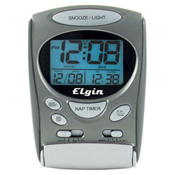 Elgin 3400E LCD Alarm Clock