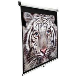 EliteScreens Elite Screens Manual Pull Down Projection Screen - 96 x 96 - Matte White - 136 Diagonal (M136UWS1)