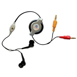 Retrak/Emerge Emerge Retractable Computer Earset - Ear-bud