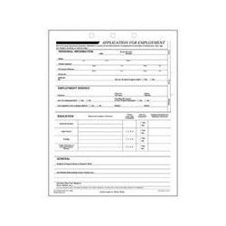 Rediform Office Products Employee Application Form Revised for Disabilities Act, 50 Sheets/Pad (REDM66026NR)