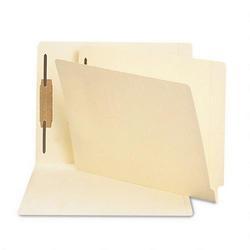 Smead Manufacturing Co. End Tab Folders, 3/4 Expansion, 1 Fastener, 14 pt. Manila, Letter, 50/Bx (SMD34210)