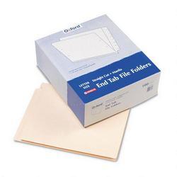 Esselte Pendaflex Corp. End Tab Manila File Folders, Straight 2-Ply Tab, 9-1/2 Front, Letter, 100/Box (ESSH110D)