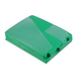 Esselte Pendaflex Corp. End Tab Vinyl Outguides with Center Tab Printed OUT , Letter Size, Green, 50/Box (ESS13543)