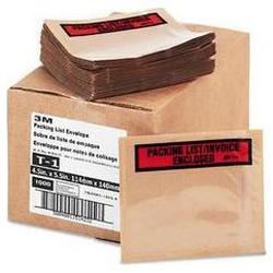 3M Envelope, PACKING LIST/INVOICE ENCLOSED Self-Adhes. Window, 1,000/Box (MMMT11000)