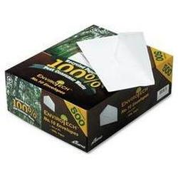 Ampad/Divi Of American Pd & Ppr Envirotech™ Recycled #10 White Envelopes, 20-lb. Bond, 500/Box (AMP19384)