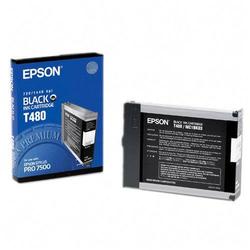 EPSON Epson Black Ink Cartridge - Black (T480011)