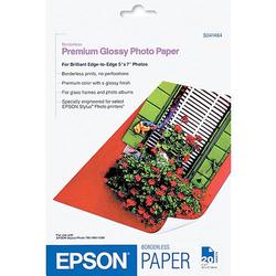 EPSON Epson Glossy Photo Paper - 5 x 7 - 252g/m - High Gloss - 20 x Sheet (S041464)
