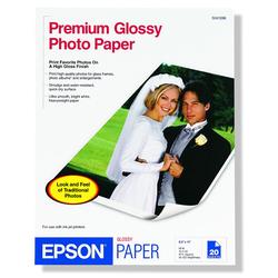 EPSON Epson Glossy Photo Paper - Ledger - 11 x 17 - 252g/m - High Gloss - 20 x Sheet