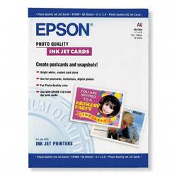 EPSON - CONSUMABLES Epson Heavyweight Coated Card - A6 - 4.1 x 5.8 - 190g/m - Matte - 50 x Sheet