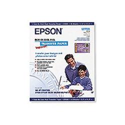 EPSON Epson Iron-on Transfers - Letter - 8.5 x 11 - 10 x Sheet