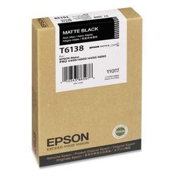EPSON Epson Matte Black Ink Cartridge For Stylus Pro 4880 Printer - Matte Black (T613800)