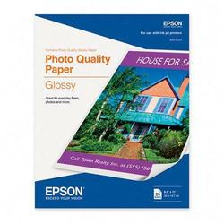 EPSON Epson Photo Quality Glossy Paper - Letter - 8.5 x 11 - 141g/m - Glossy - 20 x Sheet