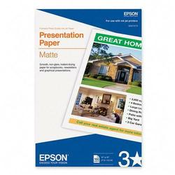 EPSON Epson Photo Quality Inkjet Paper - Ledger - 11 x 17 - 28lb - Matte - 100 x Sheet