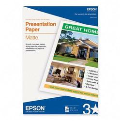EPSON Epson Photo Quality Inkjet Paper - Super B - 13 x 19 - 28lb - Matte - 100 x Sheet - White
