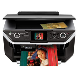 EPSON Epson Stylus RX680 Multifunction Photo Printer - Color Inkjet - 40 ppm Mono - 40 ppm Color - 11 Second Photo - 5760 x 1440 dpi - Printer, Copier, Scanner - USB,