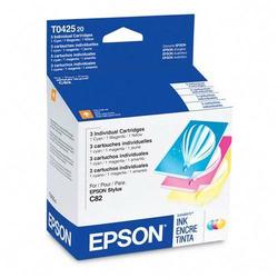 EPSON Epson Tri-color Ink Cartridge - Cyan, Magenta, Yellow (T042520)