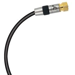 METRA ELECTRONICS CORPORATION Ethereal CATV RF Interconnects Cable - 1 x F-connector - 1 x F-connector - 6.56ft