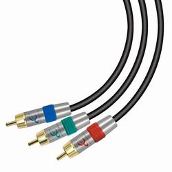 METRA ELECTRONICS CORPORATION Ethereal Component Video Cable - 3 x RCA - 3 x RCA - 6.56ft