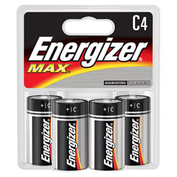 Energizer Eveready Battery #E93BP-4 EVER 4PK C Alkaline Battery