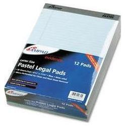 Ampad/Divi Of American Pd & Ppr Evidence® Blue Legal Ruled Pads, 8-1/2 x 11-3/4, 50 Sheets/Pad, Dozen (AMP20670)