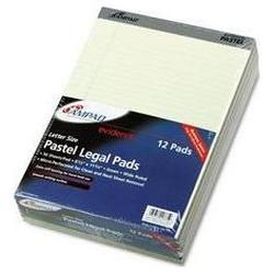 Ampad/Divi Of American Pd & Ppr Evidence® Greentint Legal Ruled Pads, 8-1/2 x 11-3/4, 50 Sheets/Pad, Dozen (AMP20375)