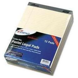 Ampad/Divi Of American Pd & Ppr Evidence® Ivory Legal Ruled Pads, 8-1/2 x 11-3/4, 50 Sheets/Pad, Dozen (AMP20570)