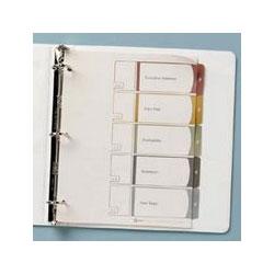 Avery-Dennison Executive Ready Index® Multicolor Table of Contents Dividers, Tabs 1-10, Set (AVE11277)