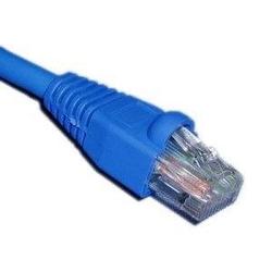 Fellowes Cat5e Patch Cable - 1 x RJ-45 - 1 x RJ-45 - 14ft - Blue