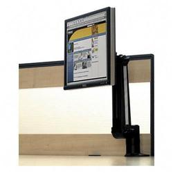 Fellowes Flat Panel Monitor Arm - Up to 20lb - Up to 21 Flat Panel Display - Black, Silver (8033801)
