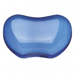 Fellowes Gel Crystals Flex Rest - 1 x 4.87 x 3.43 - Blue (91177)