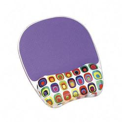 Fellowes Gel Mouse Pad with Wrist Rest - 1 x 8 x 3.43