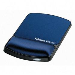 Fellowes Gel Wrist Rest/Mouse Pad Microban Sapphire - Antimicrobial (9175401)