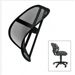 Fellowes Mesh Back Support - 17.75 x 5 x 15 - Black