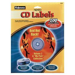 Fellowes NEATO CD/DVD Label - Permanent - White (99941)